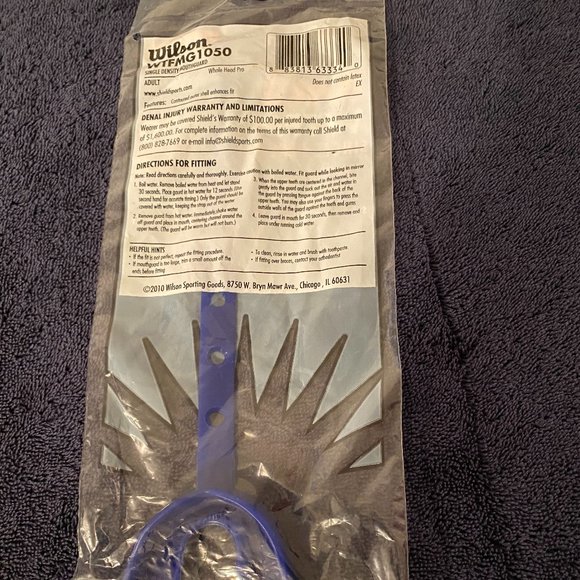 2 Pack Wilson Mouth Guard WTFMG1050 - Picture 2 of 2